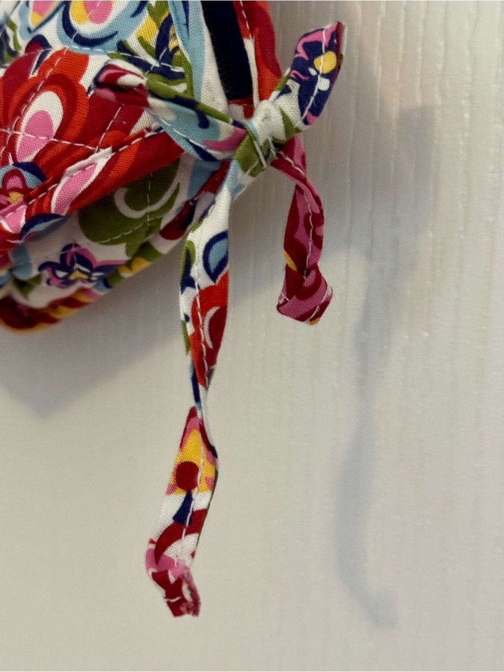 Vera Bradley Multicolor Floral Quilted Makeup Bag - Picture 7 of 14